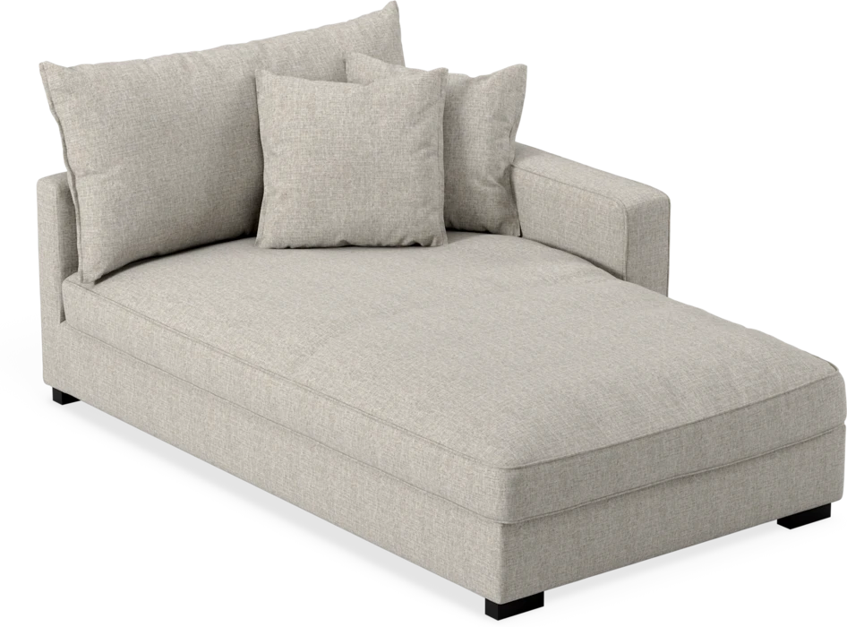 Rossi - Schäslong höger - Beige
