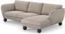 Madison - 2-sits soffa med schäslong höger - Beige