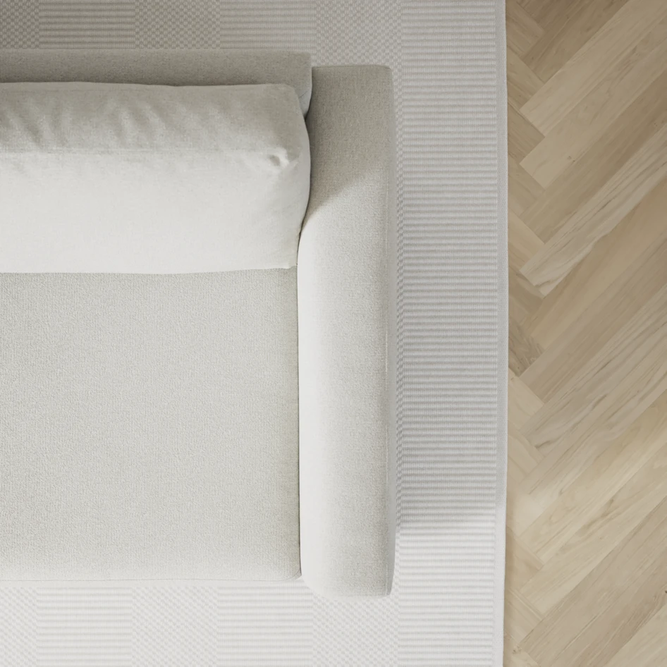 Friday - 3-sits soffa - Vit