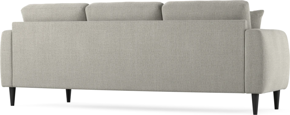 Eden - 3-sits soffa svängd - Grå