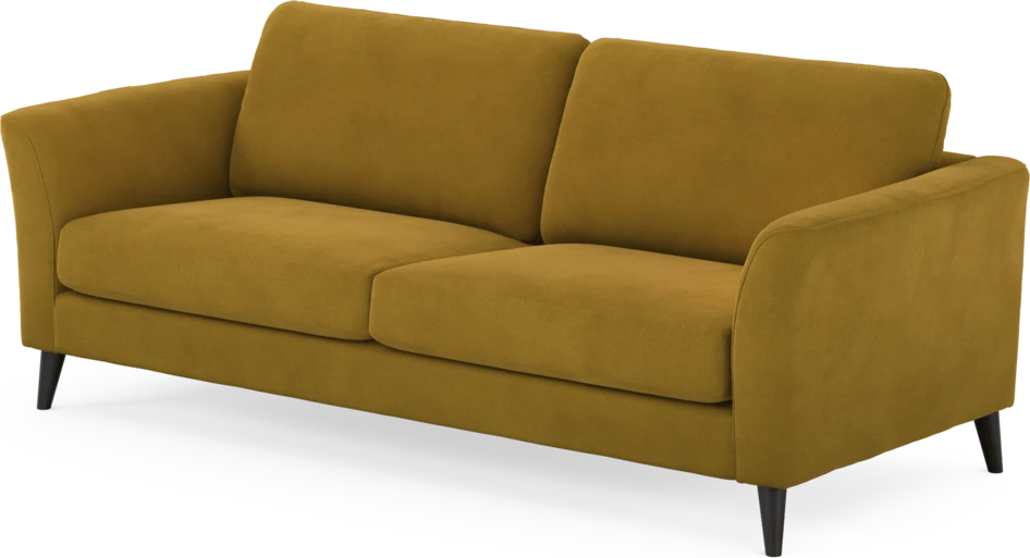 Bridge - 3-sits soffa - Gul