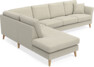 Eden - 3-sits soffa med divan - Beige