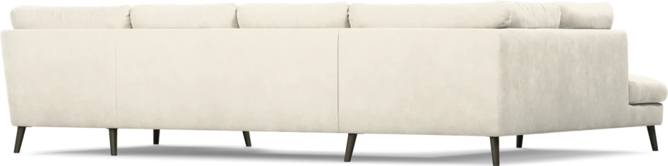 Madison Lux - 2-sits soffa med divan vänster och schäslong höger - Vit