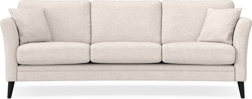 Eden - 3-sits svängd - Beige