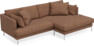 Harper - 4-sits med schäslong XL höger - Orange