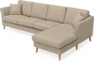 Eden - 3-sits soffa med schäslong - Beige