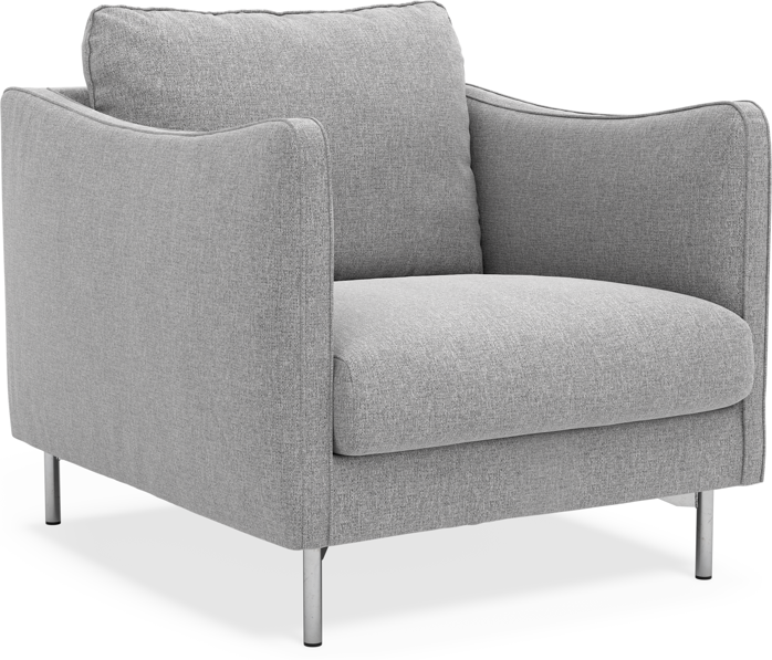 Madison Lux - Fåtölj, 70 cm - Grå