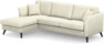 Eden - 2,5-sits soffa med schäslong - Vit