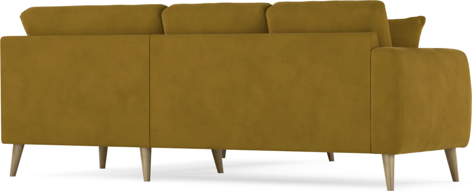 Eden - Hörnsoffa, 2+2-sits - Gul