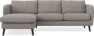 Madison Lux - 2-sits soffa med schäslong vänster - Beige