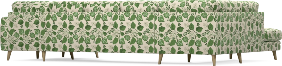 Eden - 3-sits soffa med divan vänster och schäslong höger - Flerfärgad