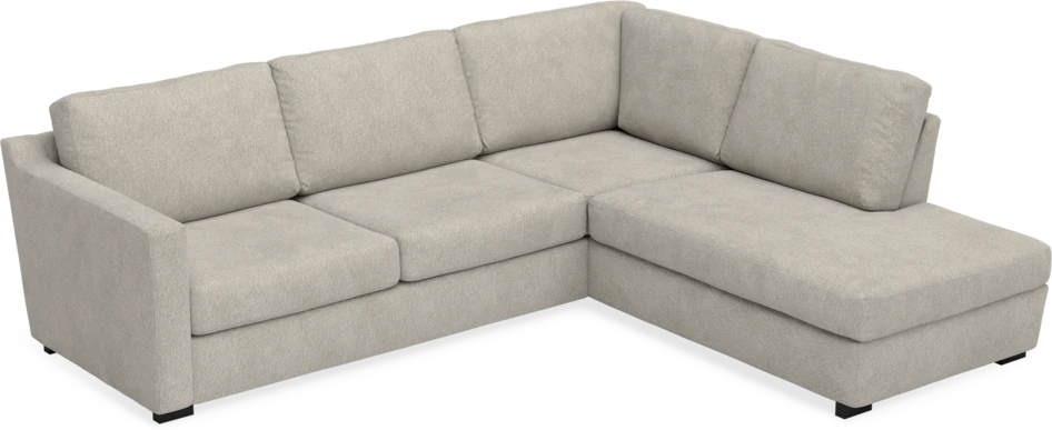 Friday - 2,5-sits soffa med divan höger - Beige