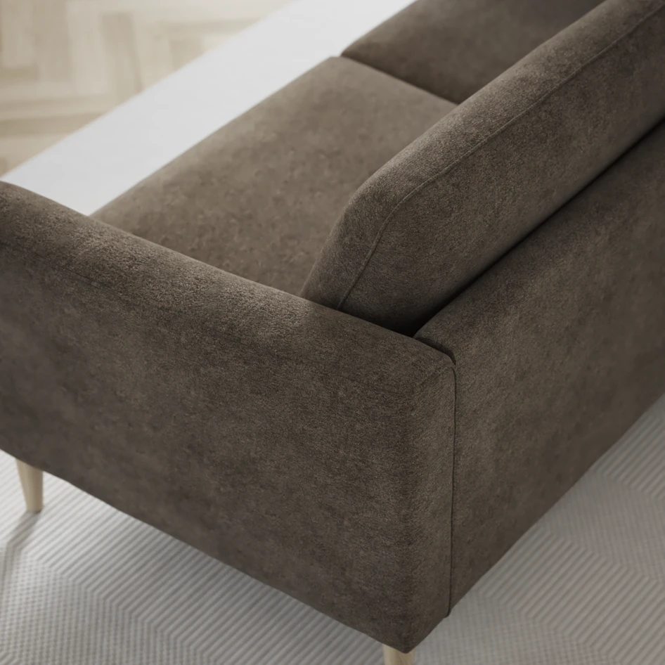 Bridge - 3-sits soffa - Brun