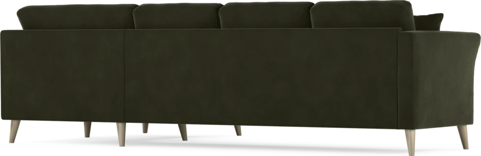 Eden - Hörnsoffa, 3+1-sits - Grön