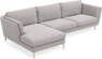 Madison - 3-sits soffa med schäslong vänster - Beige