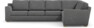 Friday - Hörnsoffa, 3+2-sits - Grå