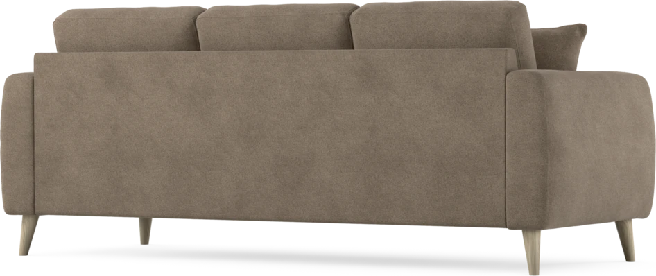 Eden - 3-sits soffa - Brun
