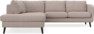 Madison - 2-sits soffa med divan vänster - Beige