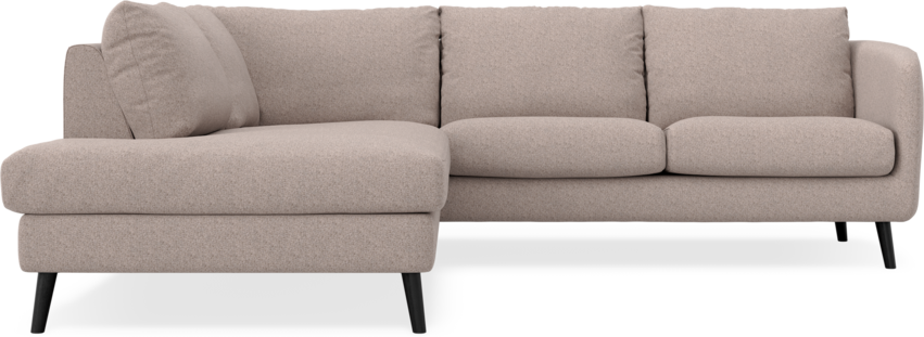 Madison - 2-sits soffa med divan vänster - Beige