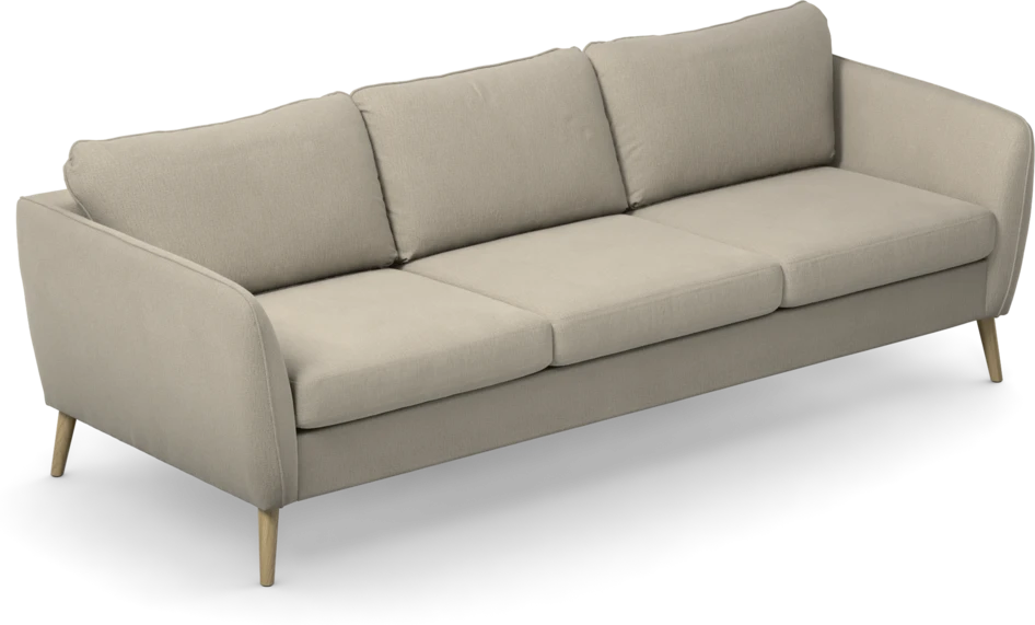 County - 3-sits soffa - Grå