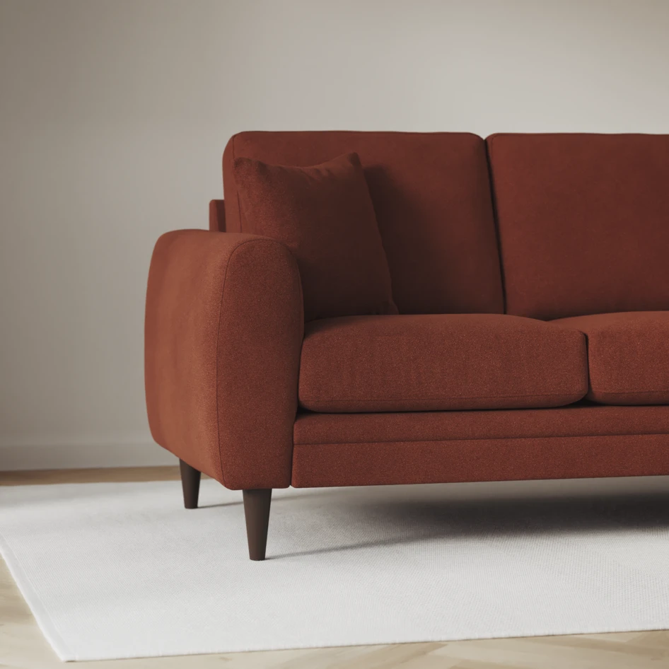 Eden - 2-sits soffa - Orange