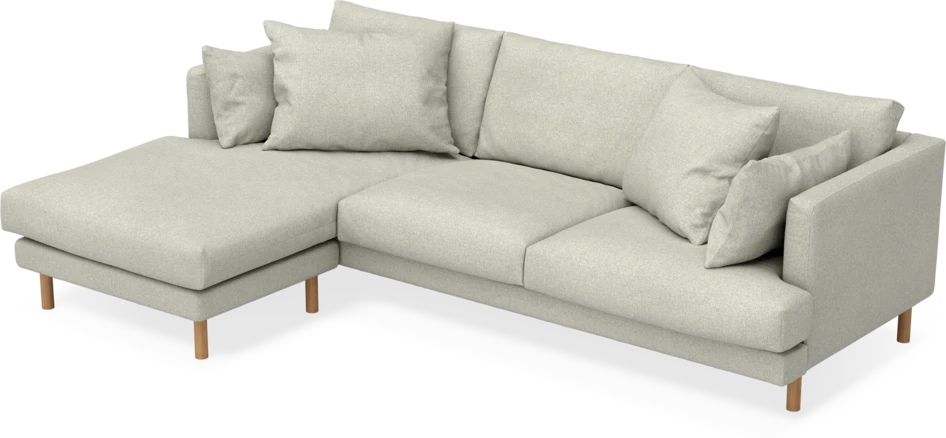 Harper - 4-sits med schäslong vänster - Beige