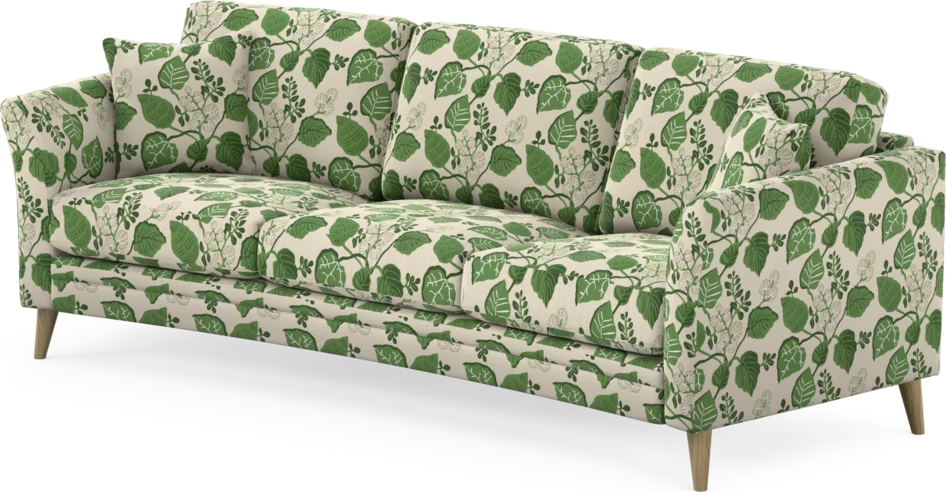 Eden - 3-sits soffa svängd - Flerfärgad