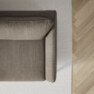 County - 3-sits soffa - Brun