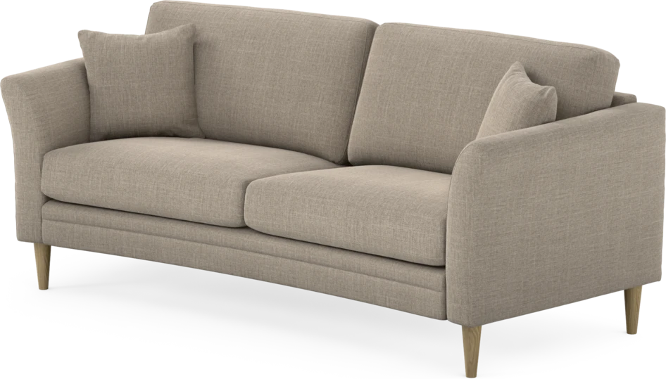 Eden - 2,5-sits soffa svängd - Beige