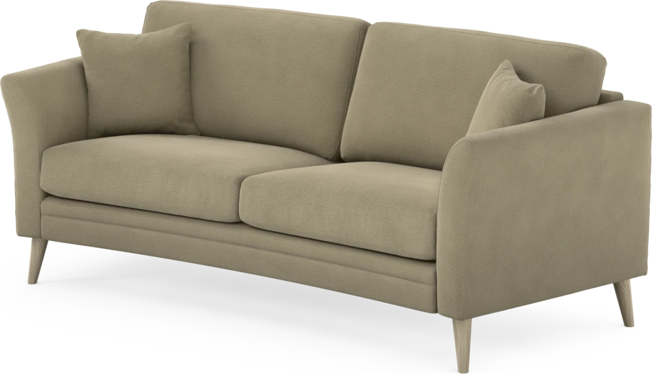 Eden - 2,5-sits soffa svängd - Beige