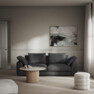 Amie - 3-sits soffa - Svart