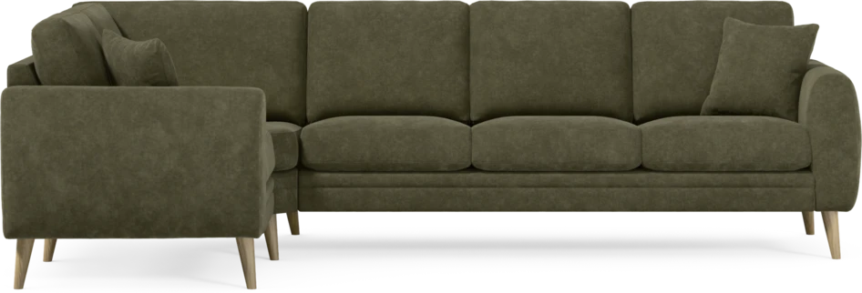 Eden - Hörnsoffa, 1+3-sits - Grön