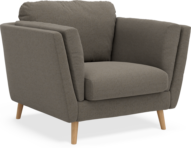 Madison Lux - Fåtölj, 70 cm - Brun