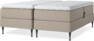 Delux Dream - Ställbar säng, dubbelsäng med bäddmadrass - Beige