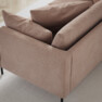 Harper - 3-sits soffa med divan vänster - Rosa