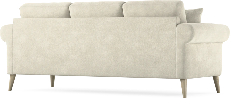 Eden - 3-sits soffa - Vit