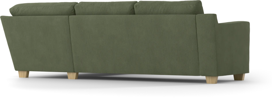 Friday - 2,5-sits soffa med divan höger - Grön