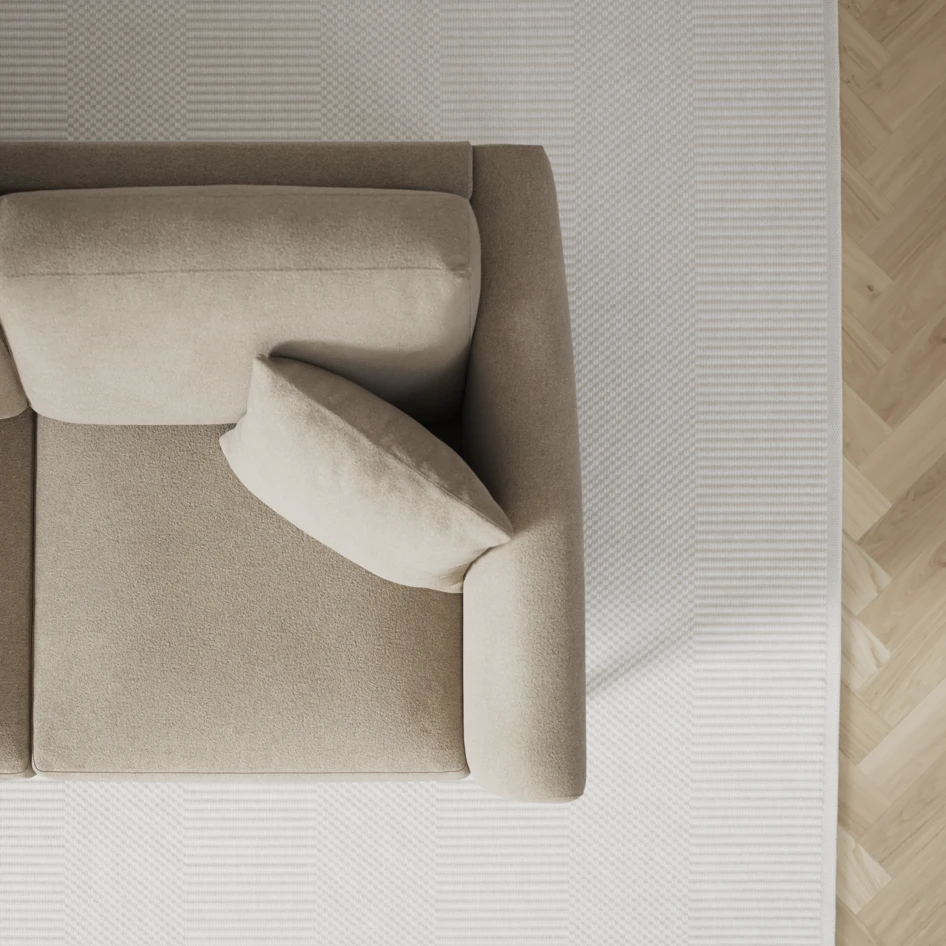 Eden - Hörnsoffa, 1+3-sits - Beige
