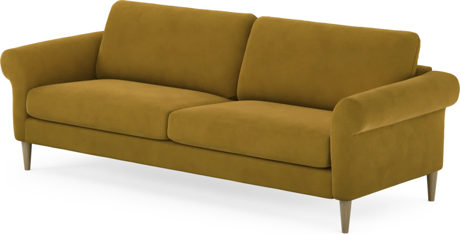 Bridge - 4-sits soffa - Gul