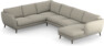Madison Lux - Hörnsoffa med schäslong höger - Grå