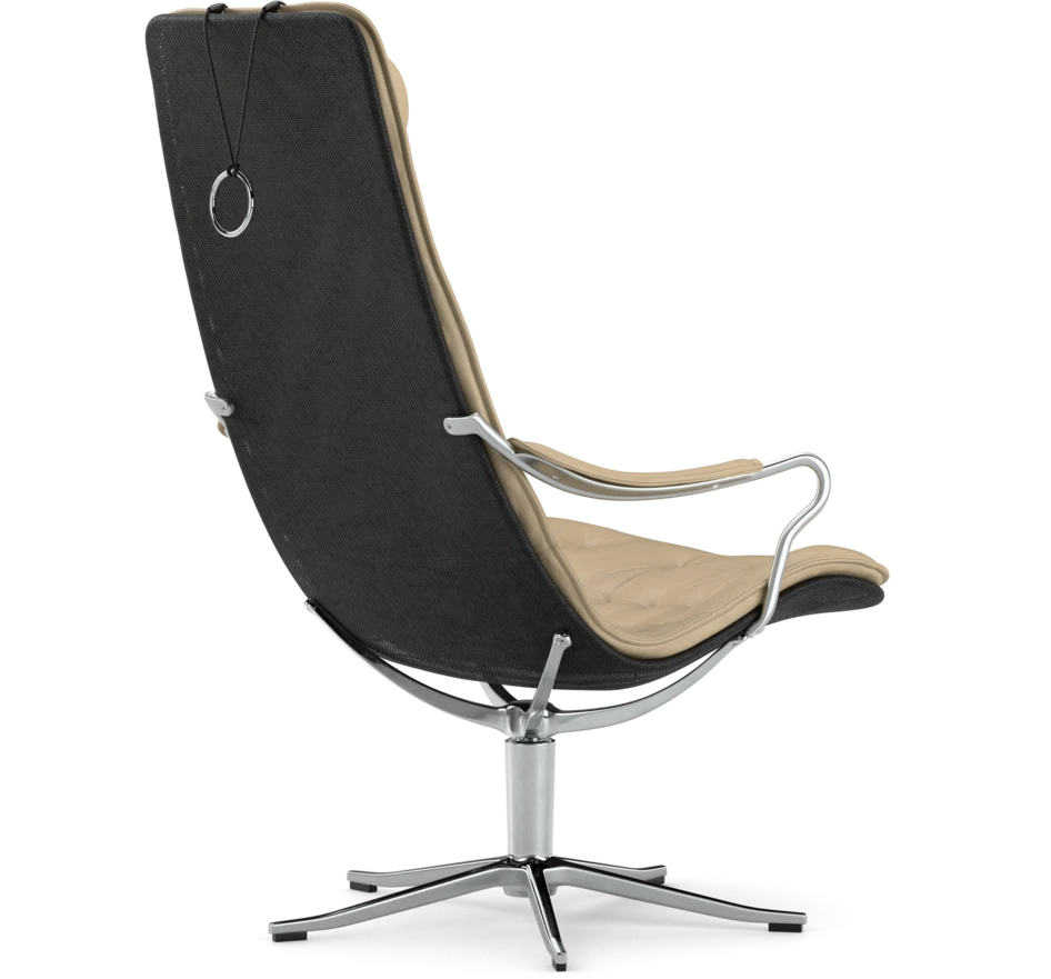 Moore - Fåtölj hög rygg - Beige