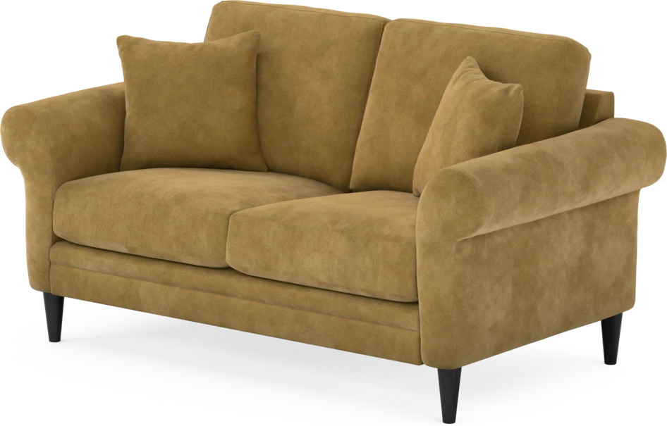 Eden - 2-sits soffa - Gul