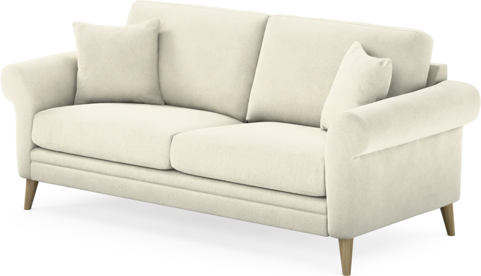 Eden - 2,5-sits soffa - Vit
