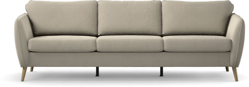 County - 3-sits soffa - Grå