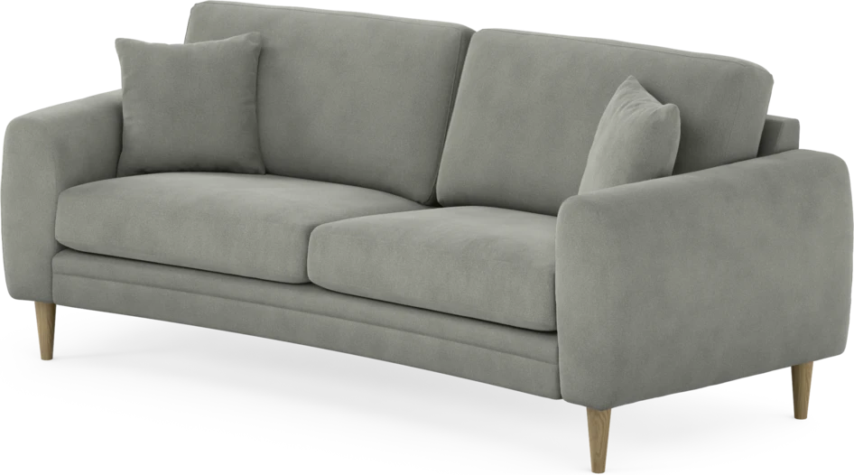 Eden - 2,5-sits soffa svängd - Grå