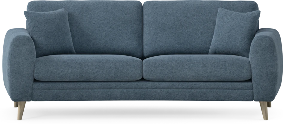 Eden - 2,5-sits soffa svängd - Blå