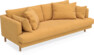 Harper - 3-sits soffa, hel dyna - Gul