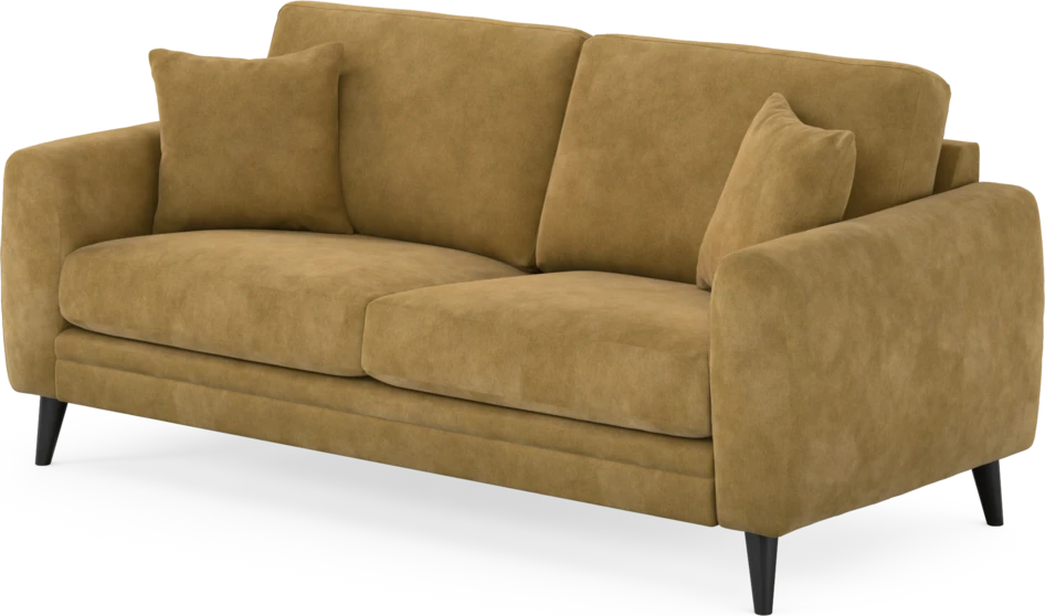 Eden - 2,5-sits soffa - Gul
