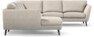 Madison Lux - Hörnsoffa med schäslong vänster - Beige