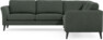 Bridge - Hörnsoffa, 2+2-sits - Grön